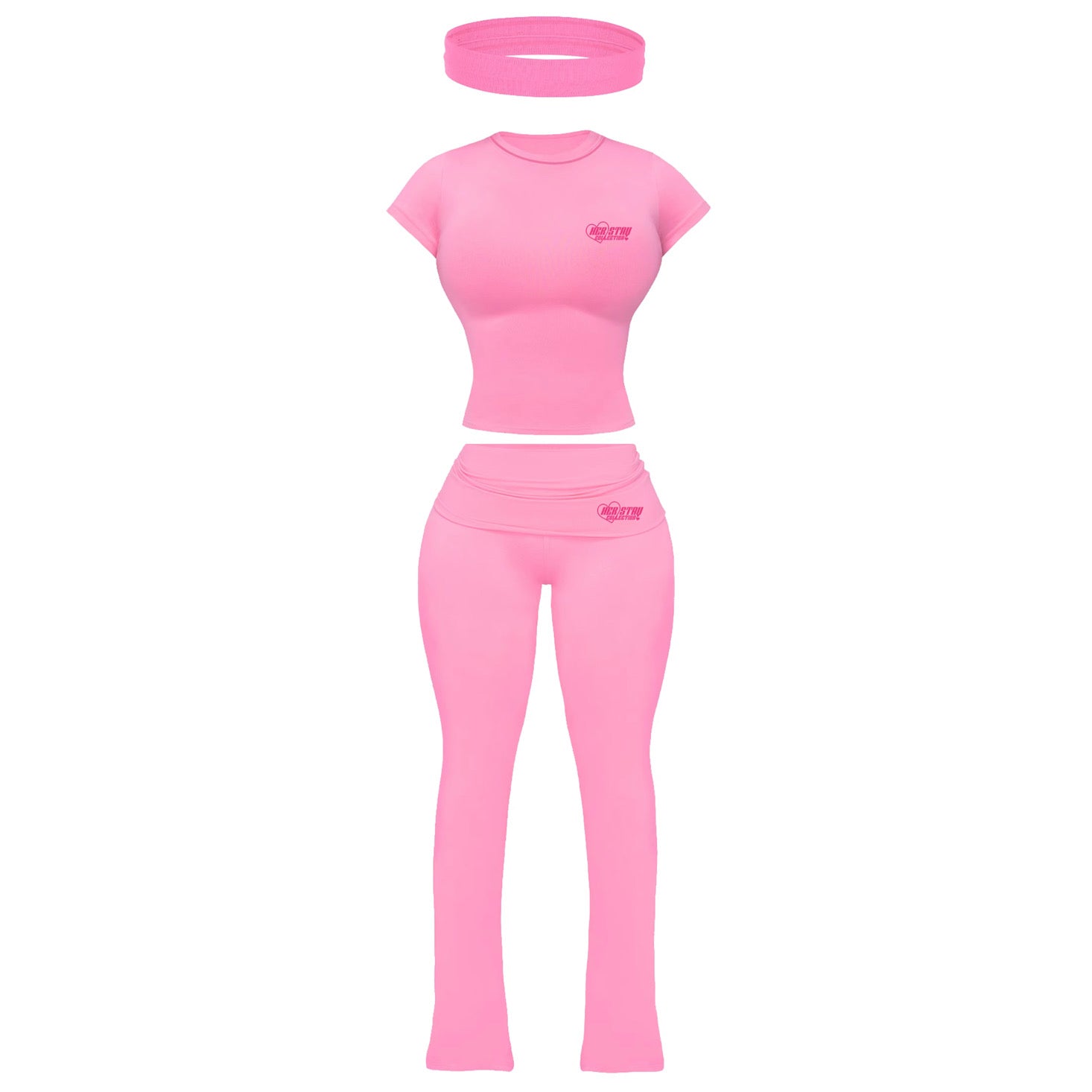 pink 3 piece set